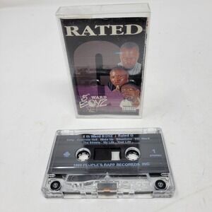 5th Ward Boyz Rated G 1995 Cassette Album Houston H-Town Rap A Lot UGK Mike Dean